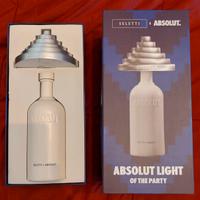 lampada ceramica marca Seletti x Absolut