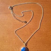 Collana Holzkern Mirror - Lapislazzuli e oro