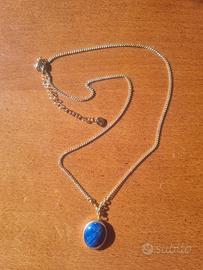 Collana Holzkern Mirror - Lapislazzuli e oro