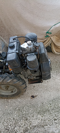 Motocoltivatore con motore diesel Lombardini 10 ca