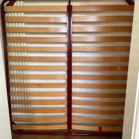 Rete a doghe cm 180x 190. Completa di piedini .