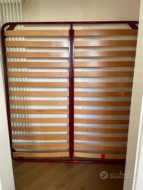 Rete a doghe cm 180x 190. Completa di piedini .