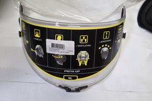 visiera trasparente nuova agv pista gp paraschiena