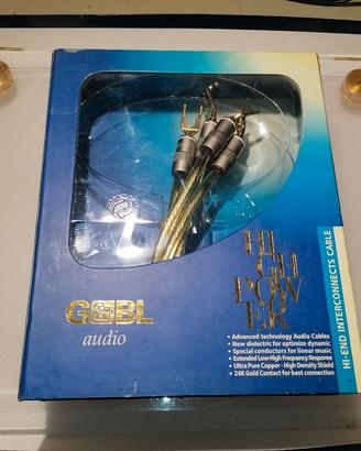 Set di Cavi Audiophile G&BL per Collegamenti Mono/