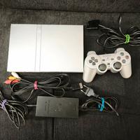 Playstation 2 ps2 slim silver completa 