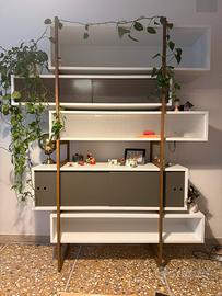 Libreria modulare design scandinavo