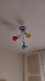 Plafoniera multicolor 