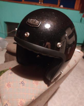 Casco Jet Gasoline S250 Glitter Black tg. M