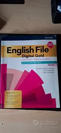 Libro inglese English file gold