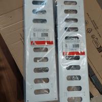 Coppia di griglie 40x10 alluminio