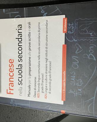 Libro per concorso di francese scuola secondaria