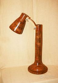 Struttura Lampada da Tavolo Legno Artigianale