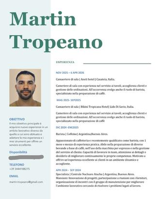 Camerieri e barista