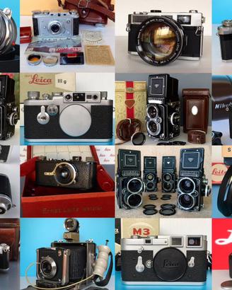 Fotocamere vintage per collezione