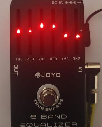 Equalizzatore Joyo jf 11 pedale per chitarra