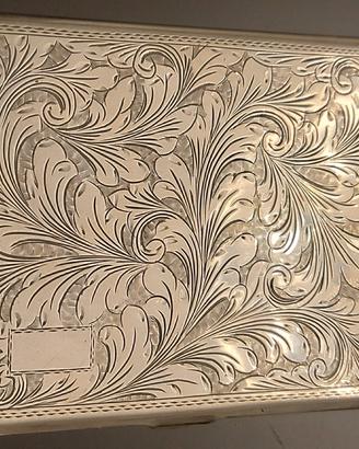 Portasigarette Argento 800 Ugo Bellini 