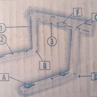 Staffa a parete per motori aria condizionata