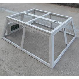 Gabbia in legno per galline e animali G10