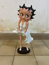 Statua ‘Betty Boop- Marilyn Monroe’ vestito bianco