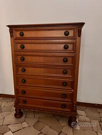 Cassettiera in legno vintage