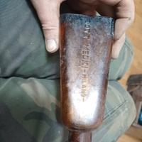 scavo ww1 ww2 kuk regio erecito bottiglia vintage