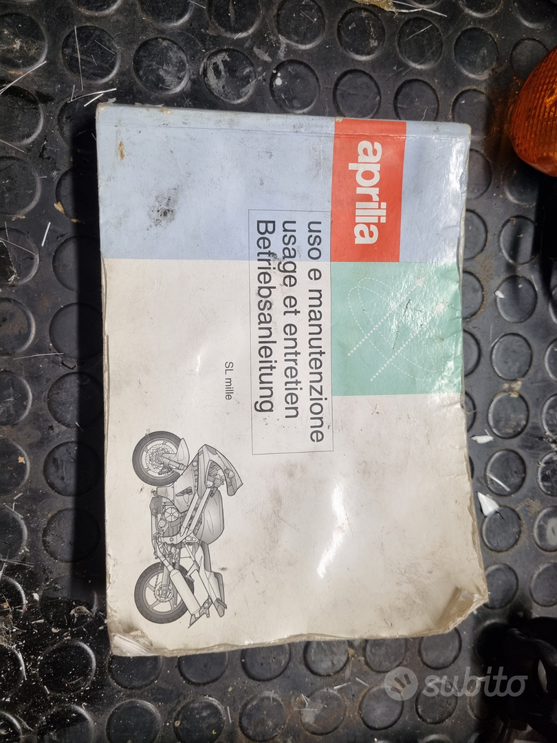 Manuale uso e manutenzione Aprilia sl falco - Accessori Moto In vendita