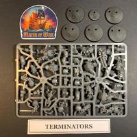 X5 Terminators + Faro Space Marines Warhammer 40k