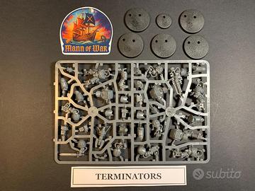 X5 Terminators + Faro Space Marines Warhammer 40k