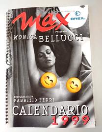 MAX Calendario 1999 Monica Bellucci vintage