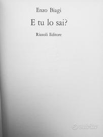 E tu lo sai? di Enzo Biagi