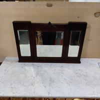 Specchio vintage in legno 