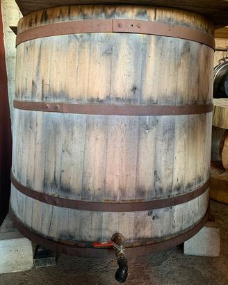 TINO IN LEGNO PER FARE IL VINO da 12 quintali