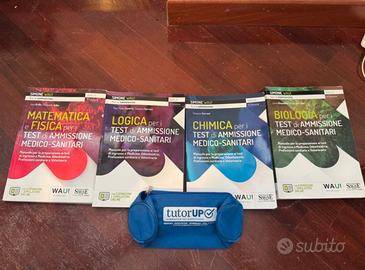 4 manuali per test di ammissione medico-sanitari