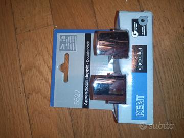 appendiabiti bagno cromati