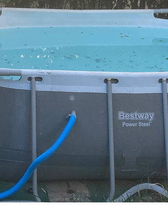 Bestway 5614A Set Piscina Fuori Terra Power Steel