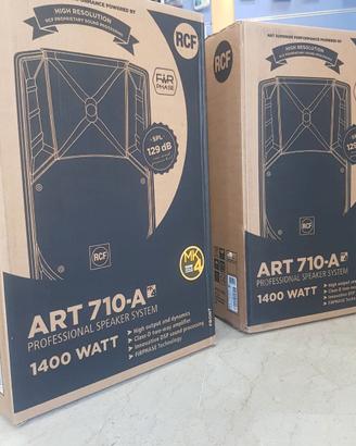 Cassa Attiva RCF Art 710- Amk4 1400w (nuova)