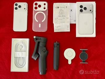 Creator Kit: iPhone 17 Pro 512GB + Gimbal DJI OM6