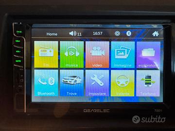 Autoradio 2 Din Touch screen