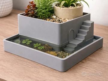 Vaso Mini Acquario Terrario Design