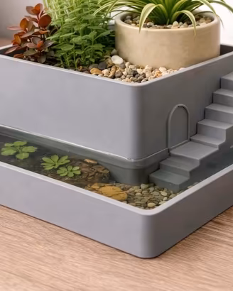 Vaso Mini Acquario Terrario Design