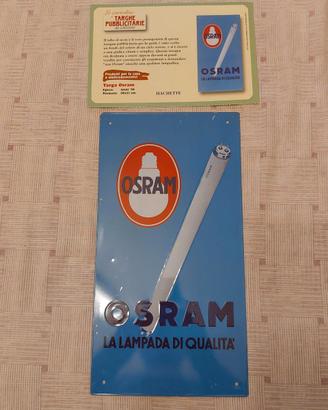 Insegna pubblicitare OSRAM 
