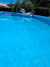 piscina Bestway usata mt 7,32 x 3,66 h 1,32