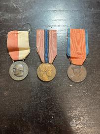 3 medaglie guerra