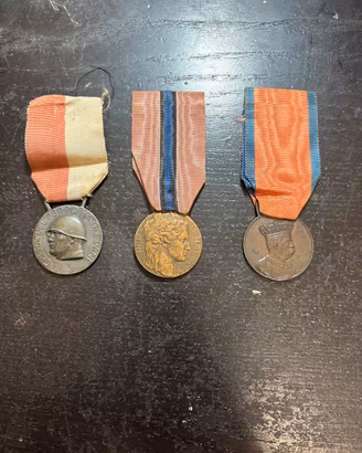 3 medaglie guerra