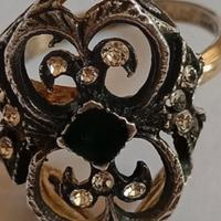 Anello vintage in argento regolabile