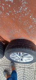 cerchi in lega t roc da 16" con gomme