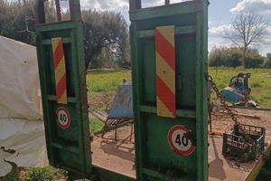 Rimorchio porta cingoli - Compressore olive