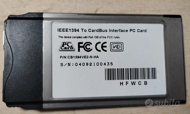 scheda FireWire 