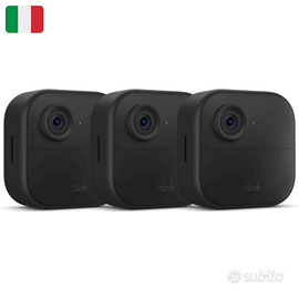 3 Blink Outdoor 4 Nuove WiFi HD 1080p Alexa
