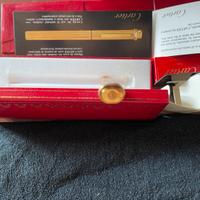 Cartier stilografica dorata